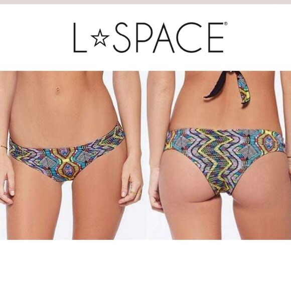 NWT L Space Ixtapa Monique Full Bikini Bottom XS - Picture 1 of 6